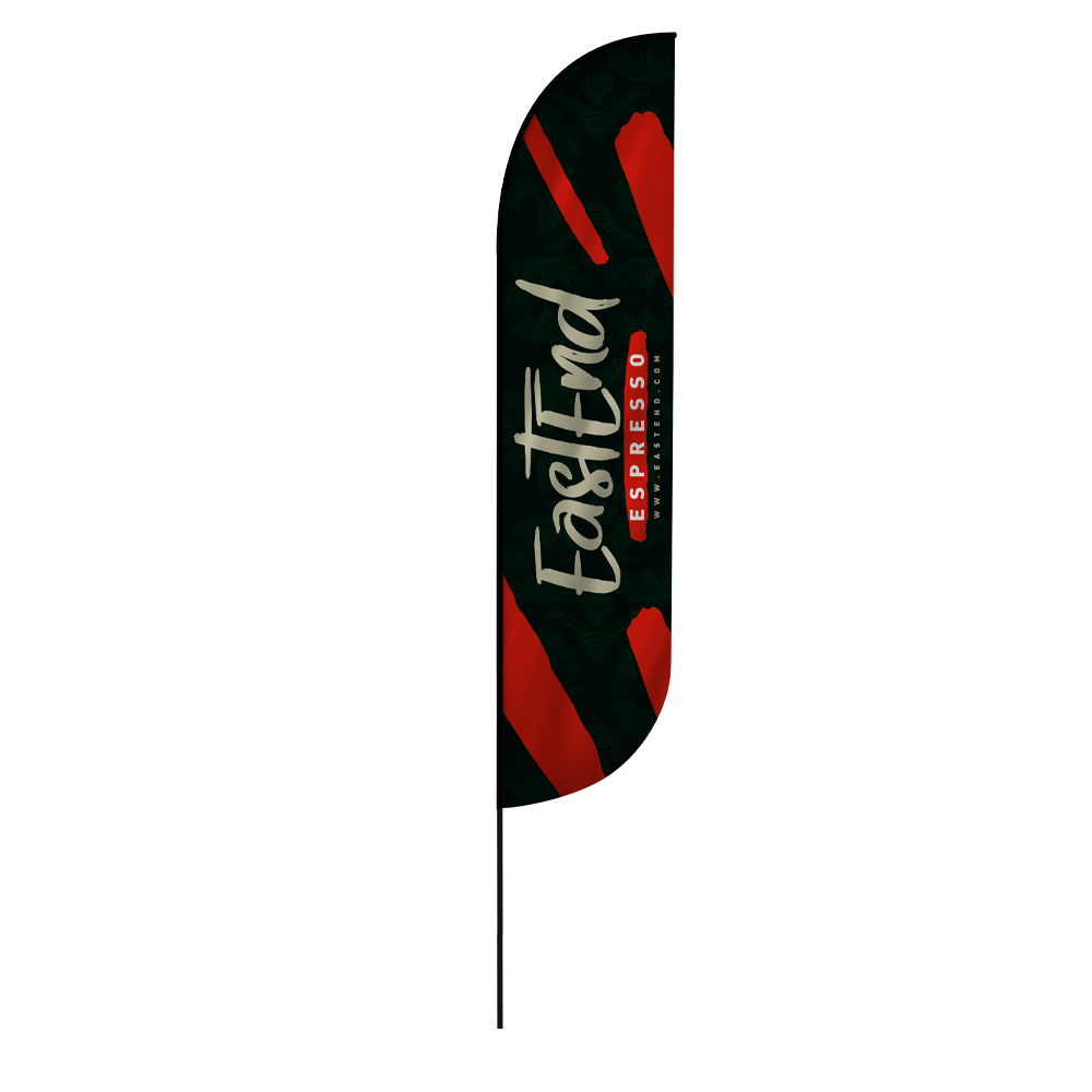 2.4m Fibreglass Bold Flag
